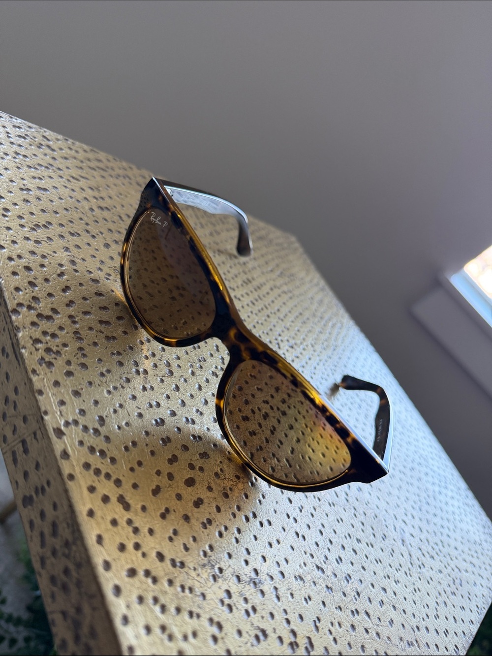 Ray-Ban Polarized Wayfarers Tortoiseshell